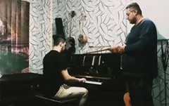 آهنگ زیبا از دانشجویان گروه موسیقی دانشگاه فرهنگ و هنر واحد ۴۸ تهران 